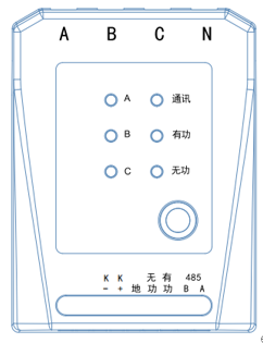 終端外形圖